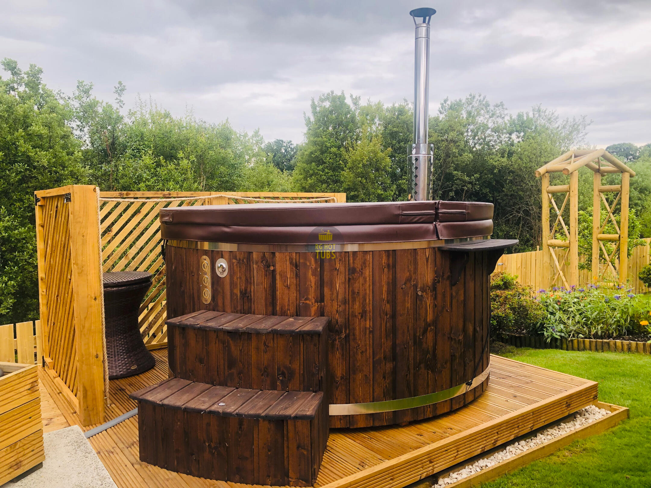 Wood-Fired Hot Tubs