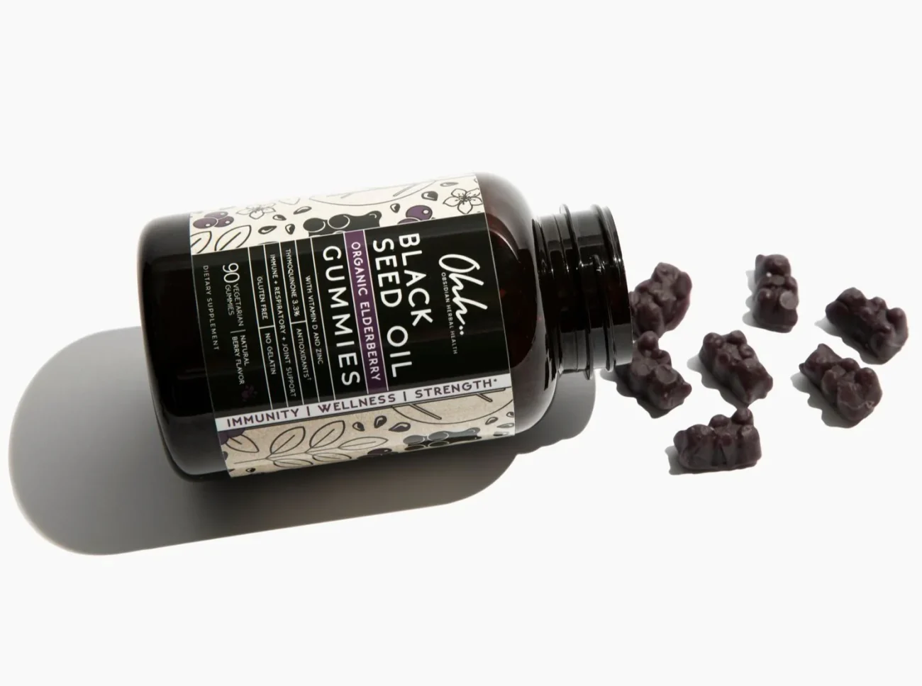 Elderberry and Black Seed Oil Gummies